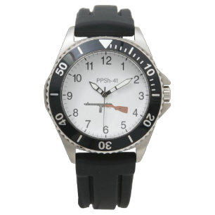 Sowjetunion WW2 PPSh-41 Submaschinenleuchte Armbanduhr