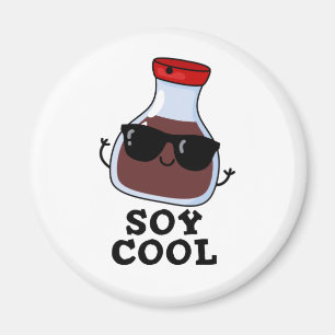 Soy Cool Funny Soy Sauce Puff Magnet