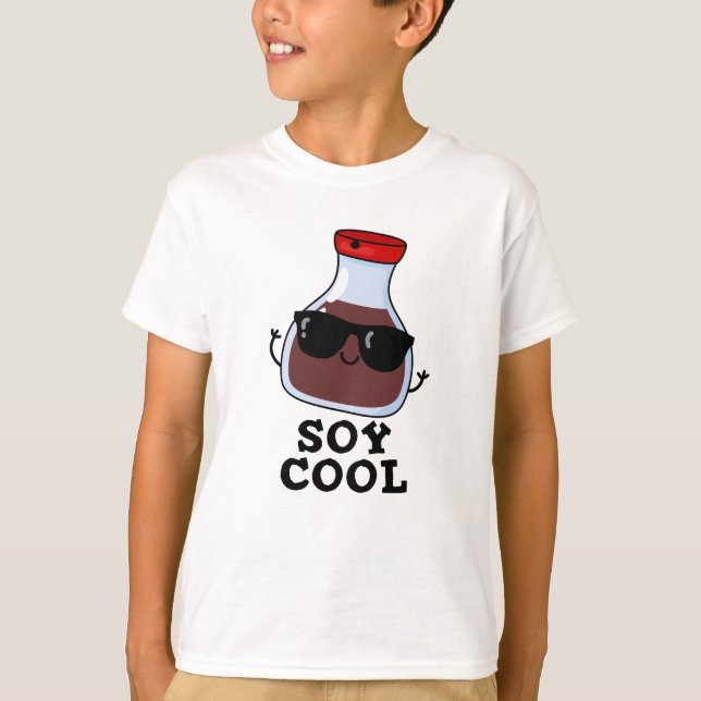 Soy Cool Funny Soy Sauce Puff T-Shirt (Vorderseite)