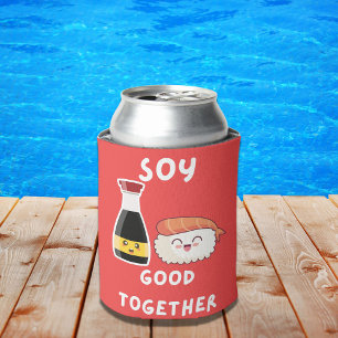 Soy Good Together Funny Asian Food Puff Dosenkühler
