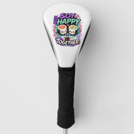 Soy Happy Together – Süßes Kawaii Sushi-Pärchen Golf Headcover
