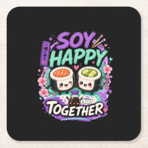 Soy Happy Together – Süßes Kawaii Sushi-Pärchen