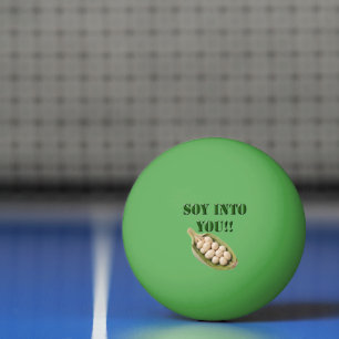Soy In You: Eine Vegane Liebe-Geschichte, Tischtennisball