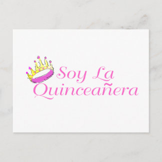 Soy La Quinceanera Postkarte
