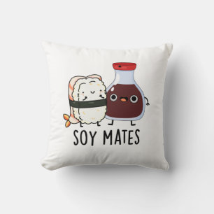 Soy Mates Funny Soy Sauce Puff Kissen