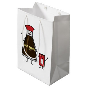Soy Sauce Flasche Packet Kinder-Kondition asiatisc Mittlere Geschenktüte