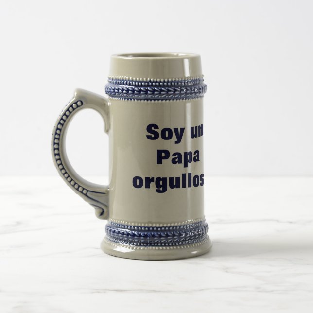Soy Un Papa Orgulloso Bierglas (Links)