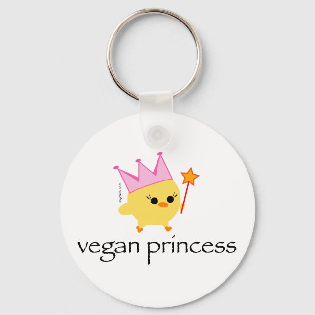 Soychick Vegan Princess Schlüsselanhänger (Vorderseite)