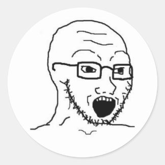 Soyjak Wojak Aufkleber