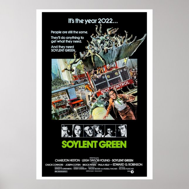 Soylent Green 1973 Poster (Vorne)
