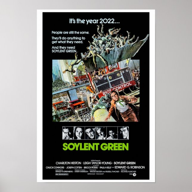 Soylent Green 1973 Poster (Vorne)