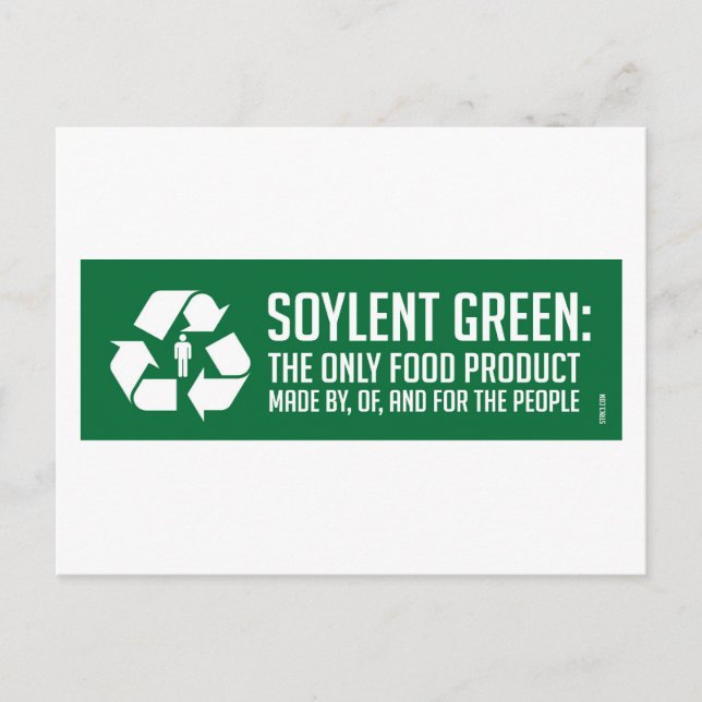 Soylent Green Postcard Postkarte (Vorderseite)