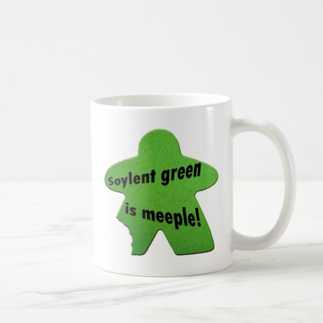 Soylent Grün ist Meeple Tasse (Rechts)