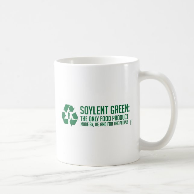 Soylent grüne Tasse (Rechts)
