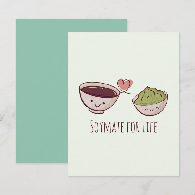 Soyma for Life Note Card Mitteilungskarte (Vorne/Hinten)