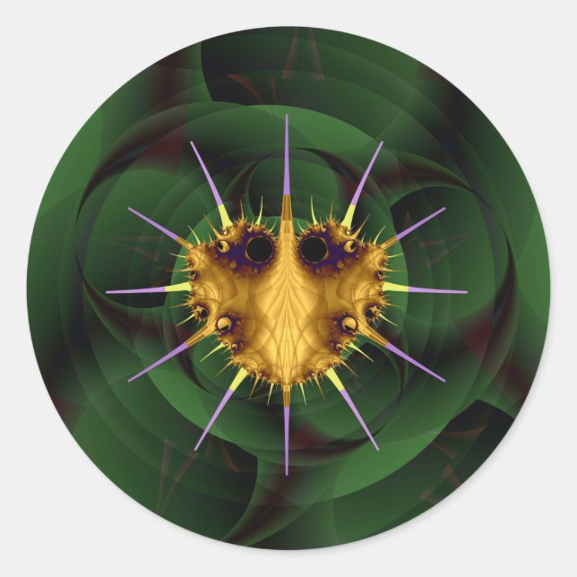 Soymo Bug Runder Aufkleber (Vorderseite)