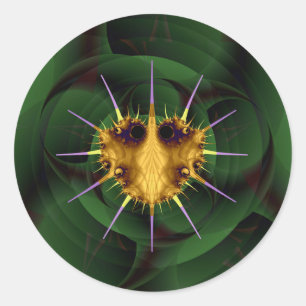 Soymo Bug Runder Aufkleber