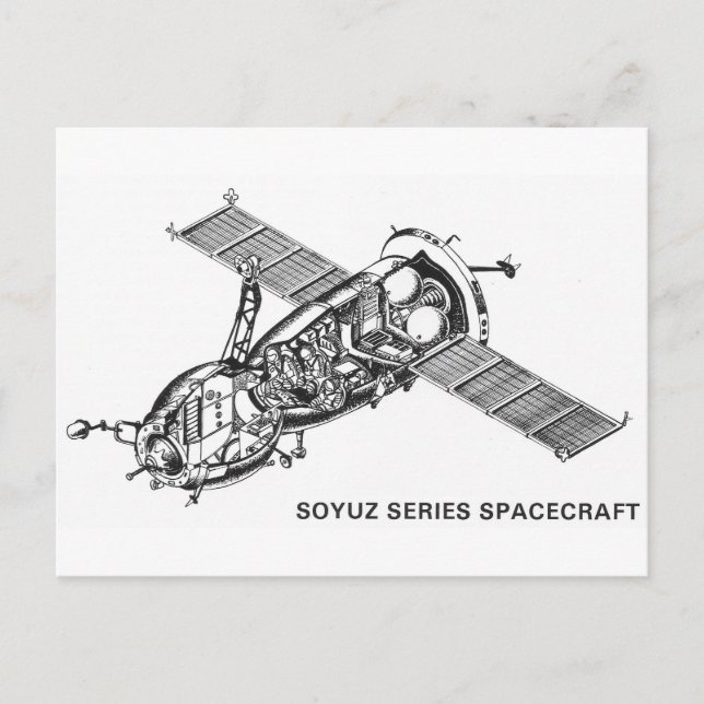 Soyuz Postcard Postkarte (Vorderseite)
