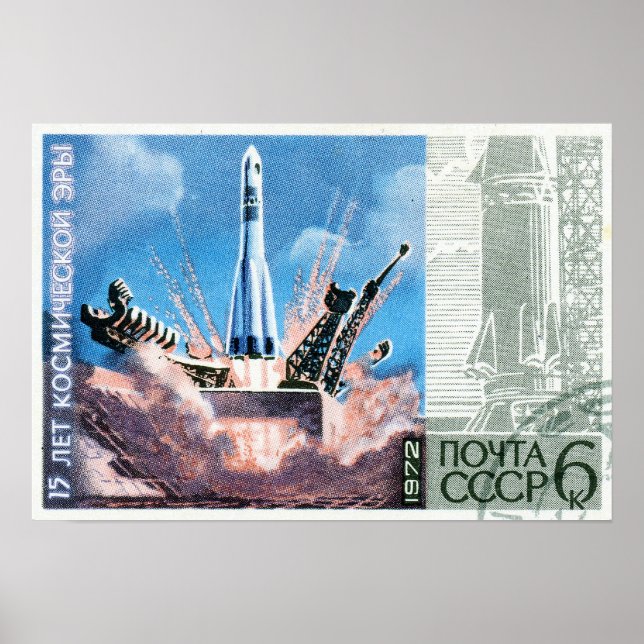 Soyuz Rocket Poster (Vorne)