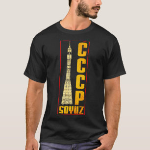 Soyuz Rocket Sowjetunion Gewerkschaft T-Shirt