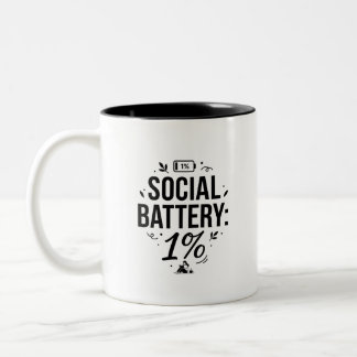 Soziak-Akkumulator-Tassen mit Farbkontrast-Design Zweifarbige Tasse