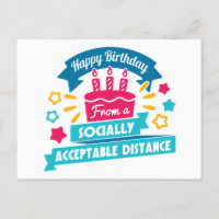 Sozial akzeptable Entfernung zum Geburtstag