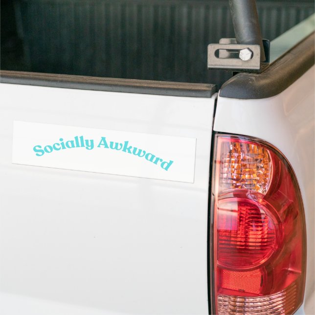 Sozial Awkward Autoaufkleber (Auf Lkw)