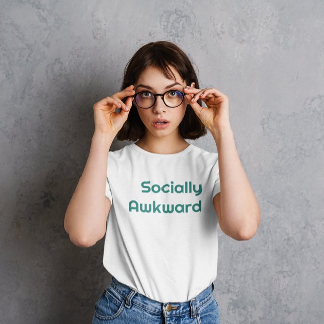 Sozial Awkward Introvert T-Shirt (Von Creator hochgeladen)
