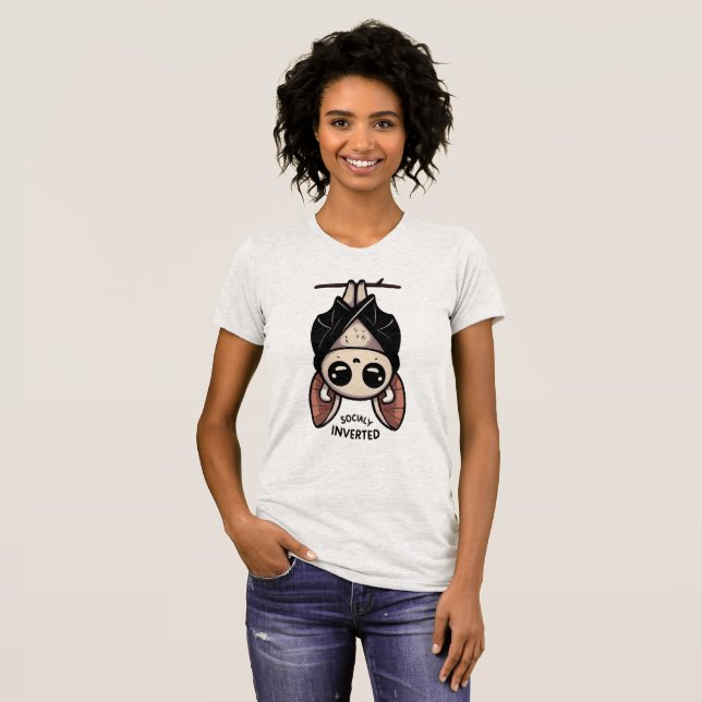 Sozial Invertiert T-Shirt (Vorne ganz)