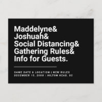 Sozialabgrenzende Sicherheitsvorschriften Postkart