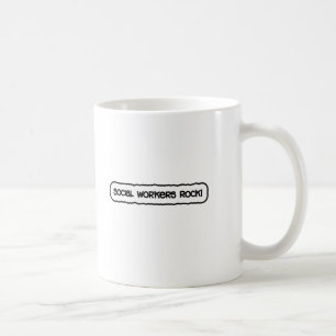 Sozialarbeiter-Felsen! Kaffeetasse