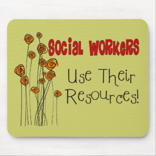 Sozialarbeiter-Geschenke und T - Shirts Mousepad