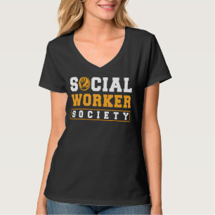 Sozialarbeiter-Gesellschaft der Schule Monat für M T-Shirt