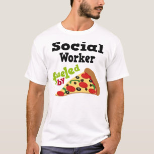 Sozialarbeiter-(lustiges) Pizza-T-Shirt T-Shirt