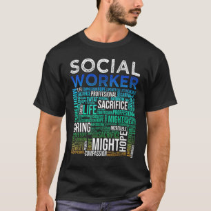 Sozialarbeiter öffentlicher Bediensteter T-Shirt