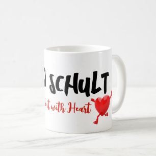 Sozialarbeiter tun es mit Herz Kaffeetasse