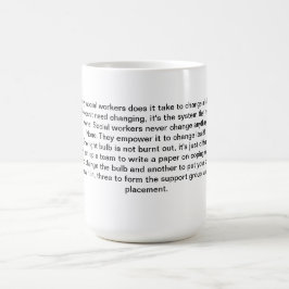 Sozialarbeits-Tasse IV Tasse