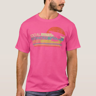 Sozialdistanzexperte Hang Gliding Hang Glider T-Shirt