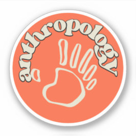 Soziale Anthropologie , Anthropologie-Student Aufkleber