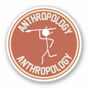 Soziale Anthropologie , Anthropologiestudent   Aufkleber
