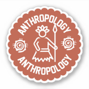 Soziale Anthropologie , Anthropologiestudent   Aufkleber