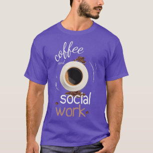Soziale Arbeit spendet lustige Sozialarbeiter Männ T-Shirt