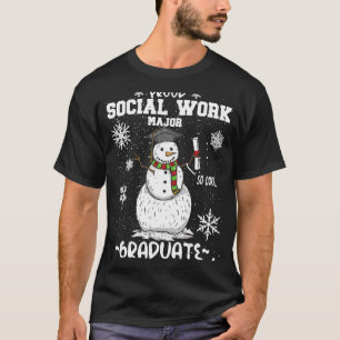 Soziale Arbeit Uni-Abschluss Winter Frauen T-Shirt