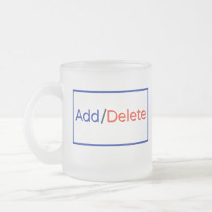 Soziale Cyber-Typografie lustig niedlicher Design Mattglastasse