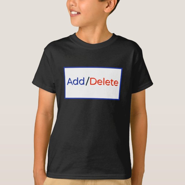 Soziale Cyber-Typografie lustig niedlicher Design  T-Shirt (Vorderseite)