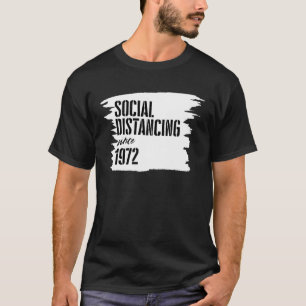 Soziale Distanz Fachleute soziale Distanz seit 19 T-Shirt
