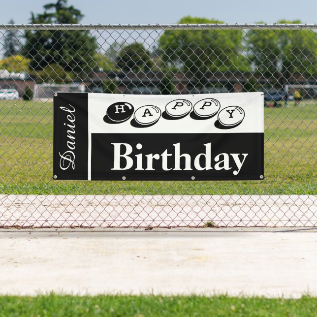 Soziale Distanz zum Geburtstag Banner (Insitu)