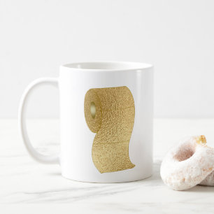 Soziale Distanzierung Funny Toilet Paper Kaffeetasse