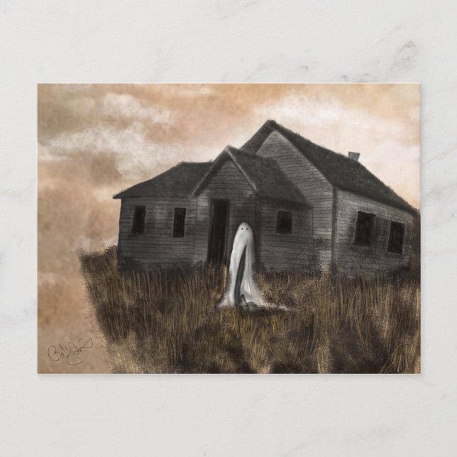 Soziale Distanzierung von der anderen Welt Postkarte (Vorderseite)