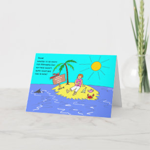 Soziale Distanzierung Weiblich Lustiger Cartoon Mu Karte